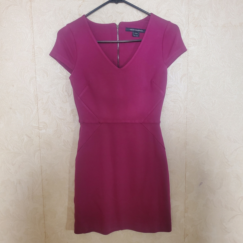 French Connection Fuchsia Mini Dress